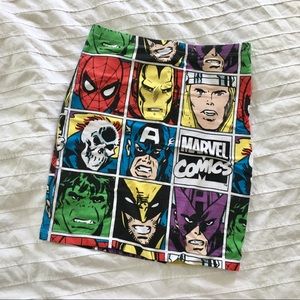 Marvel Comics F21 Skirt
